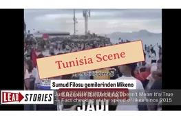 Samud Flotilla Gaza Video: Misinterpretation of Tunisian Beach Gathering