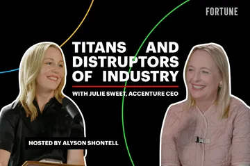Julie Sweet on AI, Reinvention, and the Future of Fortune 500 Companies