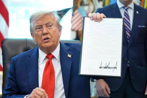 Trump Signs Executive Order Targeting Flag Burning