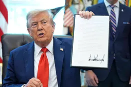 Trump Signs Executive Order Targeting Flag Burning